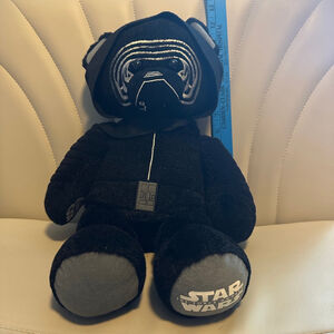 Build-A-Bear Kylo Ren Plush Star Wars Stuffed Animal One Size Black - no sound